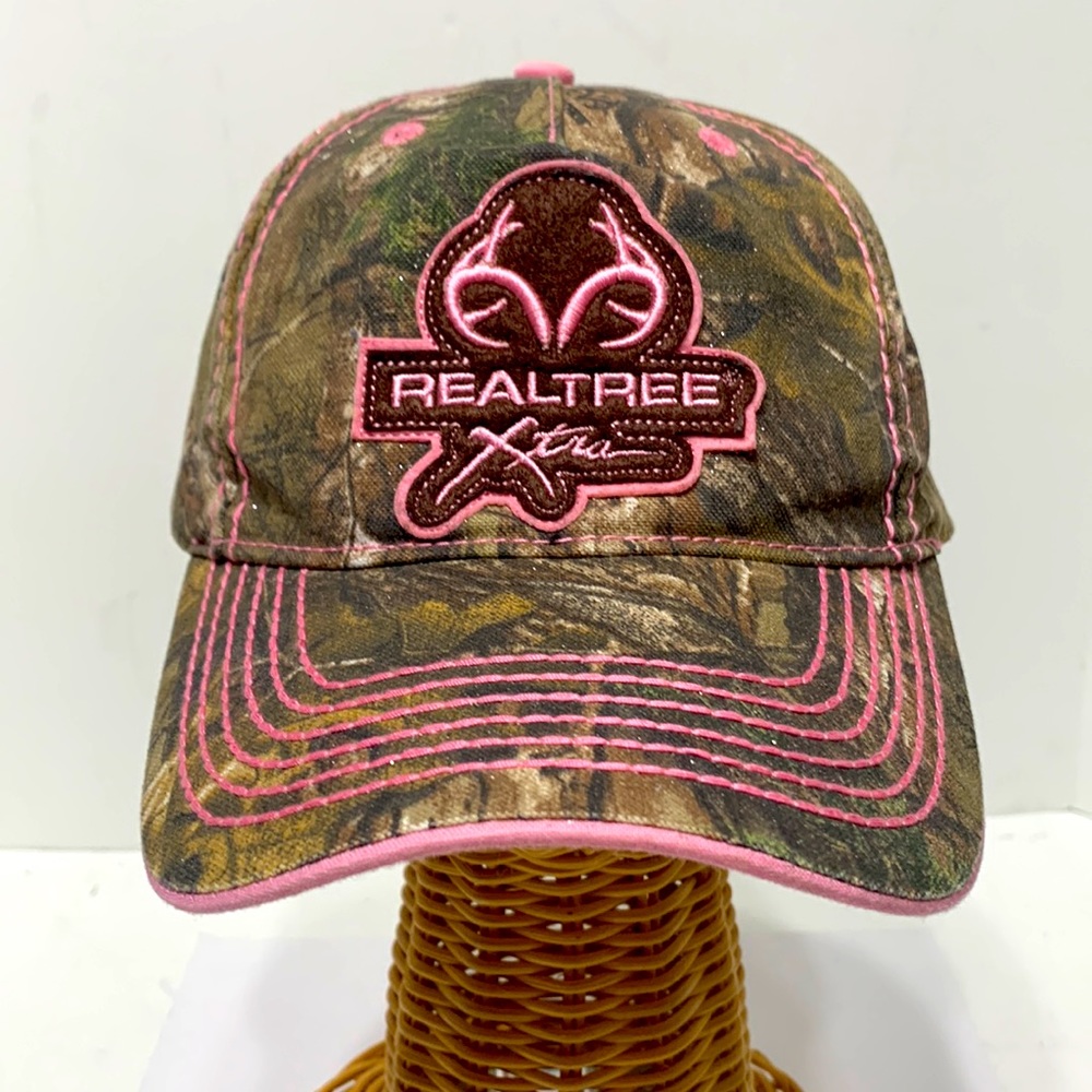 Real tree camouflage cap